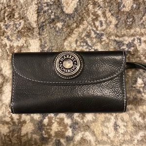 Black Leather HARLEY DAVIDSON Wallet HD Biker